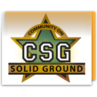 COMMUNITY ON SOLID GROUND logo, COMMUNITY ON SOLID GROUND contact details