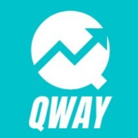 QWay logo, QWay contact details