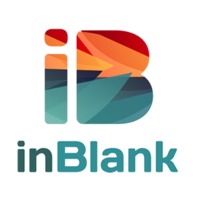 Inblank logo, Inblank contact details