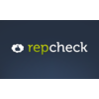 RepCheck logo, RepCheck contact details