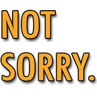 Not Sorry logo, Not Sorry contact details