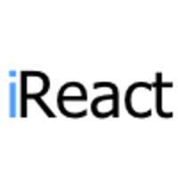 iReact logo, iReact contact details