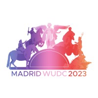 Madrid WUDC 2023 logo, Madrid WUDC 2023 contact details