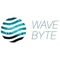 WaveByte logo, WaveByte contact details