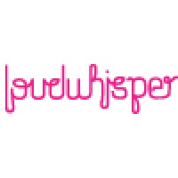 loud whisper logo, loud whisper contact details