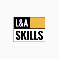 L&A Skills logo, L&A Skills contact details