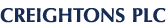 Creightons Plc logo, Creightons Plc contact details