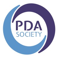 PDA Society logo, PDA Society contact details