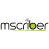 mScriber logo, mScriber contact details