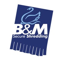 B&M Secure Shredding logo, B&M Secure Shredding contact details