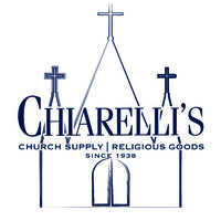 'Chiarelli''s Religious Goods' logo, 'Chiarelli''s Religious Goods' contact details