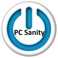 PC Sanity logo, PC Sanity contact details