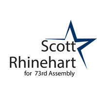 Scott Rhinehart for Assembly logo, Scott Rhinehart for Assembly contact details