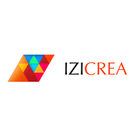 IZICREA logo, IZICREA contact details