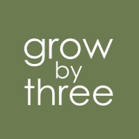 Grow By Three logo, Grow By Three contact details