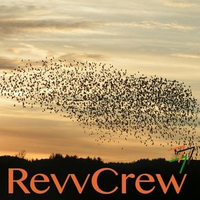 RevvCrew logo, RevvCrew contact details