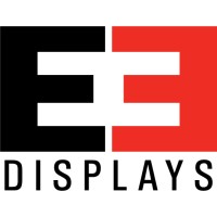 E3 Displays logo, E3 Displays contact details