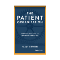 Book - The Patient Organization logo, Book - The Patient Organization contact details