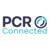 PCR Connected logo, PCR Connected contact details