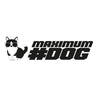 MAXIMUMDOG logo, MAXIMUMDOG contact details