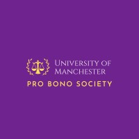 The University of Manchester Pro Bono Society logo, The University of Manchester Pro Bono Society contact details