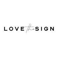 LoveTheSign logo, LoveTheSign contact details