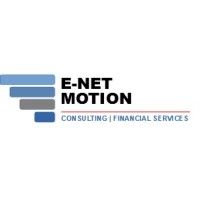 E-NET MOTION logo, E-NET MOTION contact details