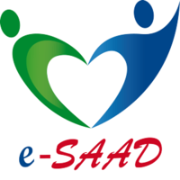 e-SAAD logo, e-SAAD contact details