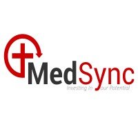 MedSync logo, MedSync contact details