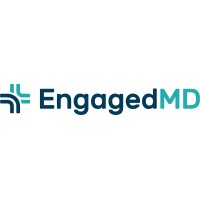 EngagedMD logo, EngagedMD contact details