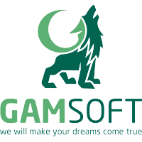 Gamsoft logo, Gamsoft contact details