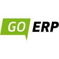 GO-ERP logo, GO-ERP contact details