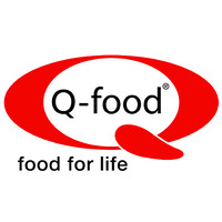 Q-food logo, Q-food contact details