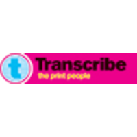 Transcribe the Print People logo, Transcribe the Print People contact details