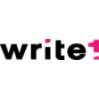 write1 logo, write1 contact details