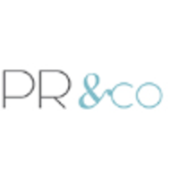 PR & co logo, PR & co contact details