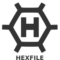 HexFile logo, HexFile contact details