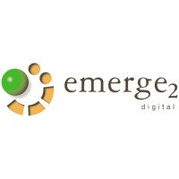 Emerge2 Digital logo, Emerge2 Digital contact details