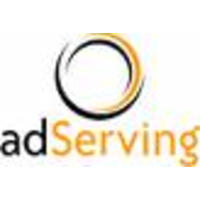 AdServing logo, AdServing contact details