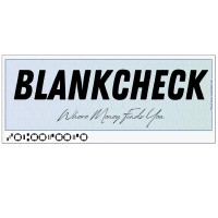 BlankCheck logo, BlankCheck contact details