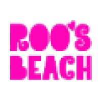 'Roo''s Beach' logo, 'Roo''s Beach' contact details