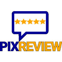 PIXREVIEW logo, PIXREVIEW contact details