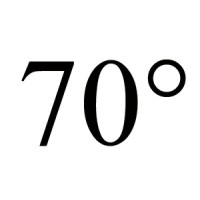 70 Degrees logo, 70 Degrees contact details