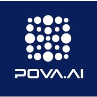 POVA.AI logo, POVA.AI contact details