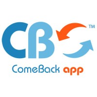 ComeBackApp logo, ComeBackApp contact details