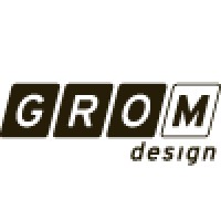 GROM as logo, GROM as contact details