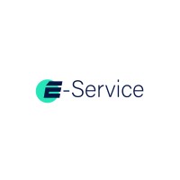 E-Service logo, E-Service contact details