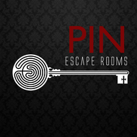 PIN Escape rooms logo, PIN Escape rooms contact details