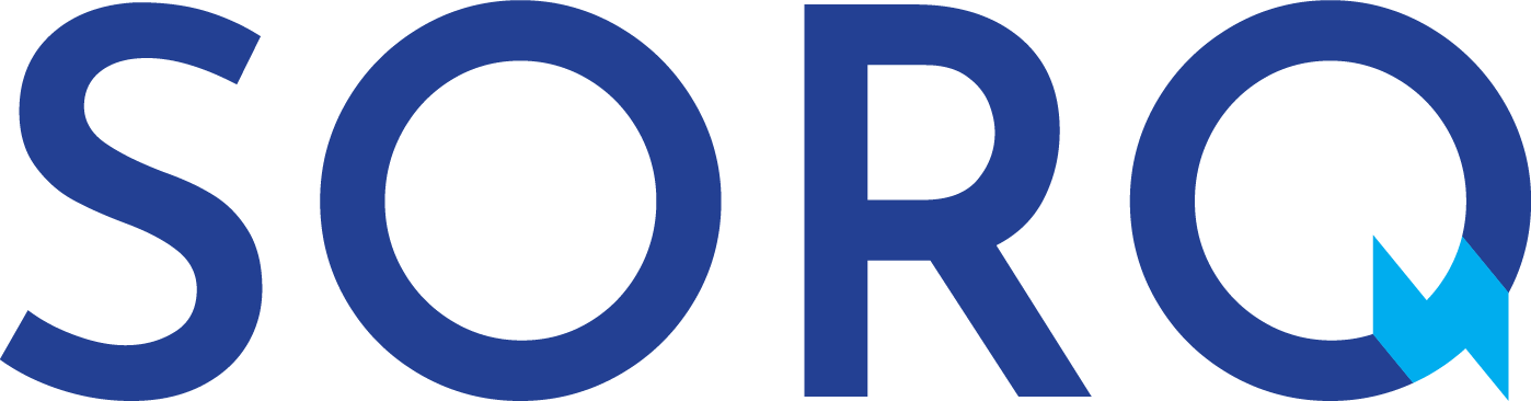 SORQ logo, SORQ contact details