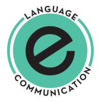 E-LINGUA logo, E-LINGUA contact details